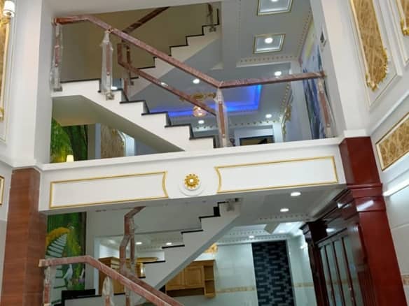 Bán nhà mới 3 xẹc Mã Lò, 4,5 tấm, giá 4,95 tỷ 6 276 29 45 8 ml 2