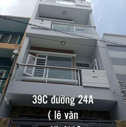 Bán Nhà Mới đúc 4 tấm số 39C đường số 24A (LVQ), 4x12m, giá 5,35 tỷ 16 39 d24Alvq athach