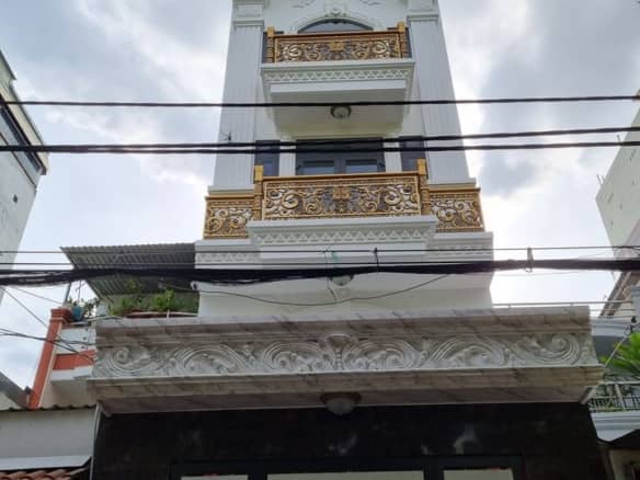 Bán nhà mới đẹp 5 tấm 4x25m hẻm nhựa 288 lê văn quới ra ngay bốn xã 16 1t