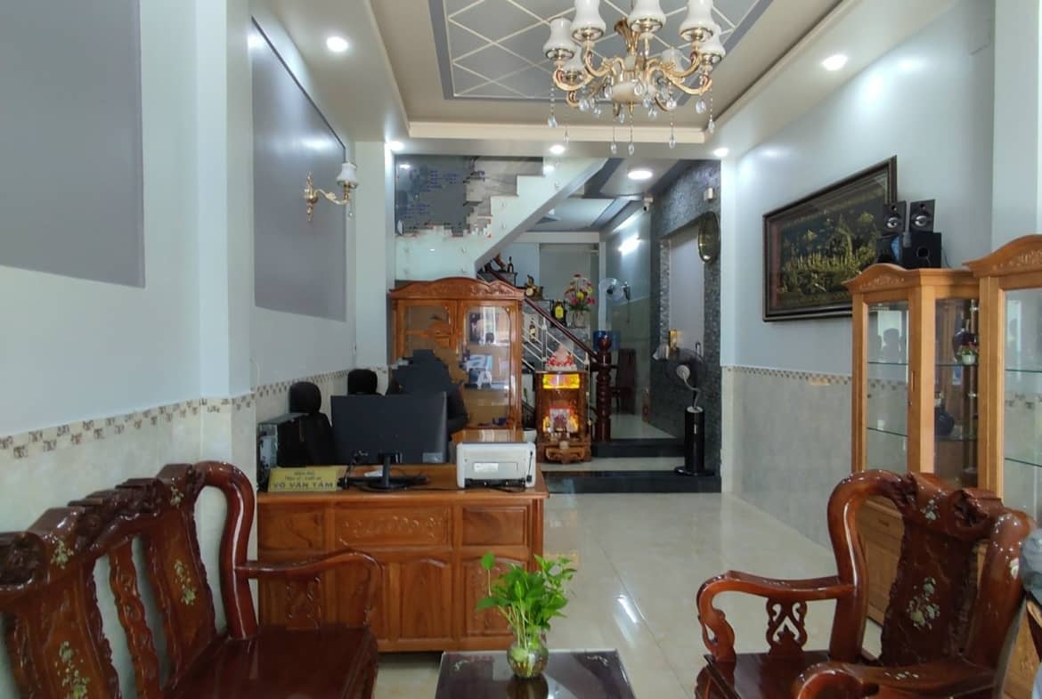 Bán nhà 4 tấm mặt tiền 20m Trần Thủ Độ 4×20 giá 9.2 tỷ