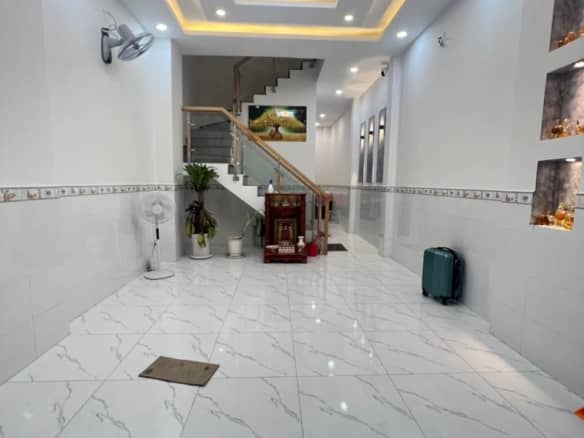 Nhà hẻm 418/46 Lê Văn Quới p. Bình Hưng Hòa A 4x13 3 tầng 3 phòng 8 418 46 le van quoi 7