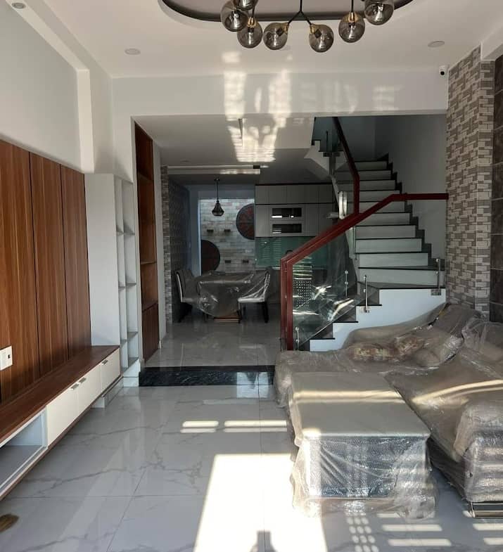 Nhà hẻm 754/ Tân Kỳ Tân Quý p. Bình Hưng Hòa 4×14 3 tầng 4 phòng
