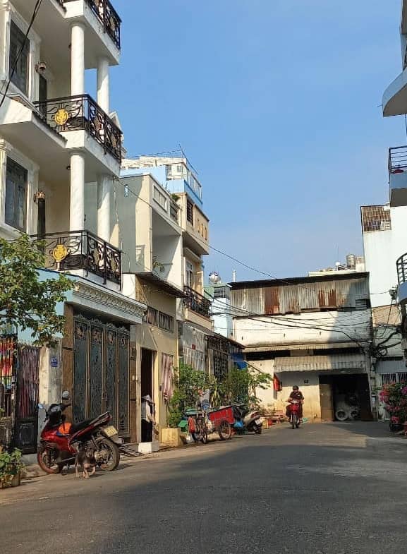 Nhà hẻm 65/6A Đường số 6 p. Bình Hưng Hòa A 4×18 5 tầng 4 phòng