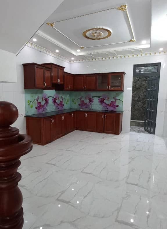 Nhà hẻm 65/6A Đường số 6 p. Bình Hưng Hòa A 4×18 5 tầng 4 phòng