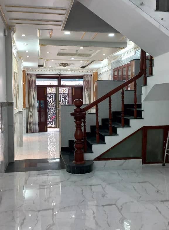 Nhà hẻm 65/6A Đường số 6 p. Bình Hưng Hòa A 4×18 5 tầng 4 phòng