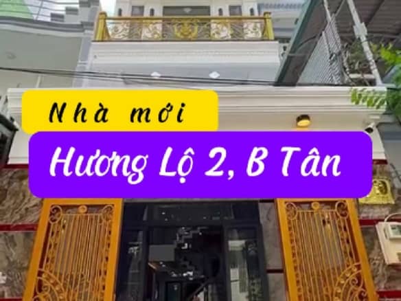 Nhà bán đường Hương Lộ 2 quận Bình Tân 16 nha huong lo 2 Cover